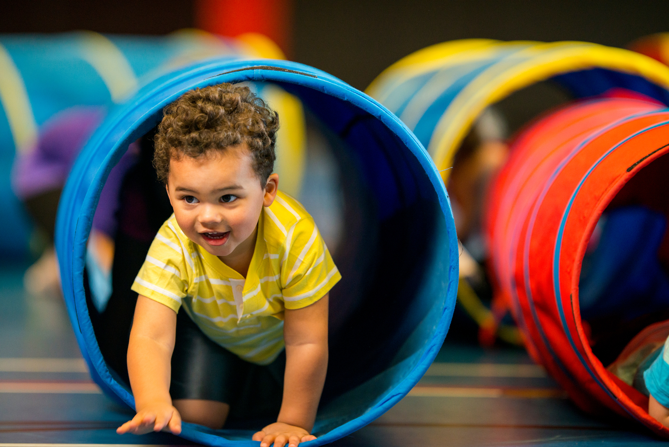 Toddlers Playing